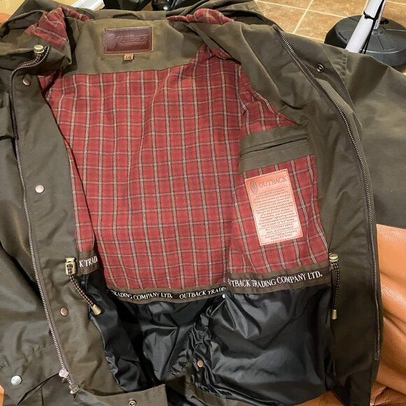 Outback Swagman Oiled Cotton Jacket - Picture 2 of 2